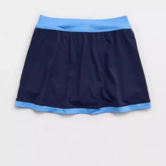 NWOT OFFLINE By Aerie Real Me XTRA Colorblock Skort in Royal Navy- S - Picture 2 of 8